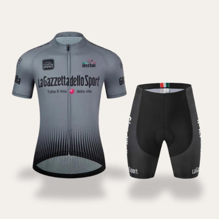 Herren Radsport Set Kurzarm Trikot mit Radhose Funktionskleidung | Vestea
