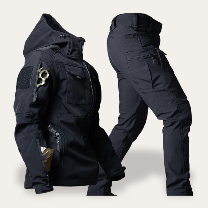 Herren Softshell Tactical Set Outdoor Funktionsanzug Atmungsaktiv | Vestea