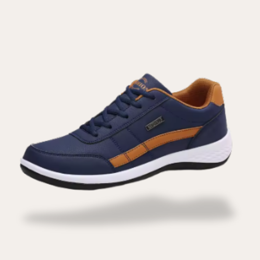 Orthopädische Herren Sneaker Leder Sportschuhe | Vestea