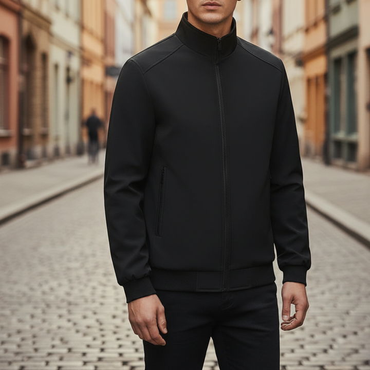 Herren Übergangsjacke mit Stehkragen | Vestea