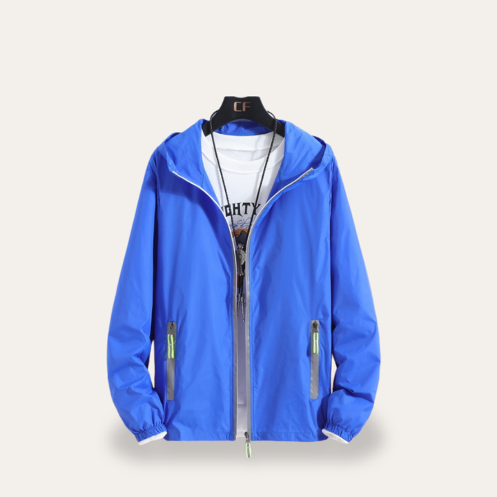 Herren Windbreaker Jacke mit Kapuze | Vestea