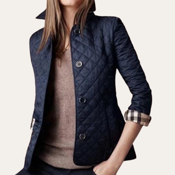 Damen Steppjacke Kurzmantel Übergangsjacke Leichtgewicht | Vestea