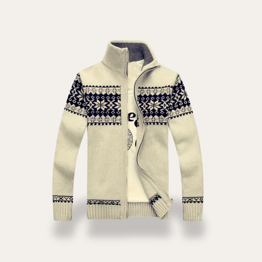 Herren Strickjacke Reißverschluss | Vestea