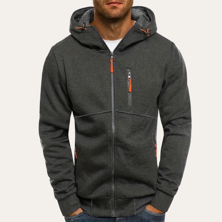 Herren Hoodie Jacke Reißverschluss | Vestea