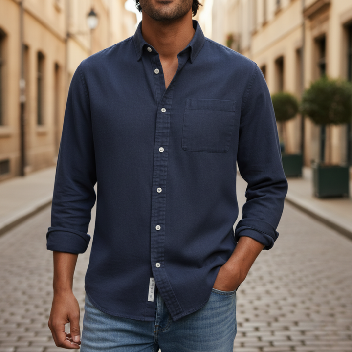 Herren Casual Hemd Langarm | Vestea