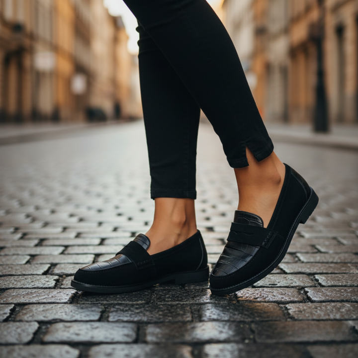 Orthopädische Damen Loafer Schuhe Elegant Bequem | Vestea