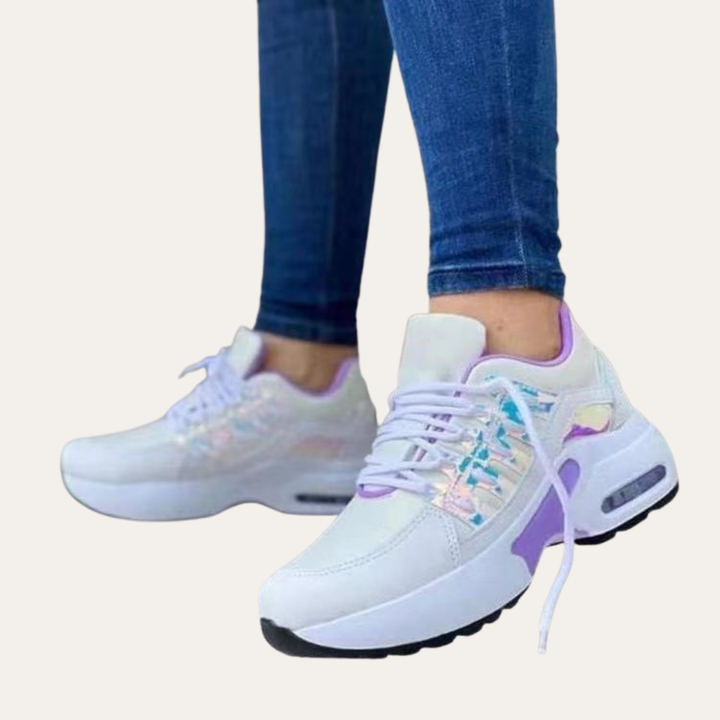 Damen Orthopädische Chunky Sneaker Plateauschuh Laufschuh | Vestea