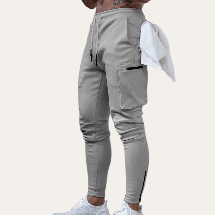 Herren Slim Fit Jogginghose Baumwolle Cargo Sportlich | Vestea