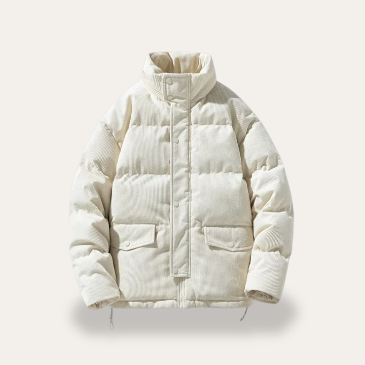 Herren Steppjacke aus Cord für Frühling und Herbst | Vestea