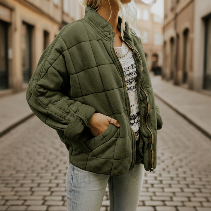 Damen Steppjacke Oversize | Vestea