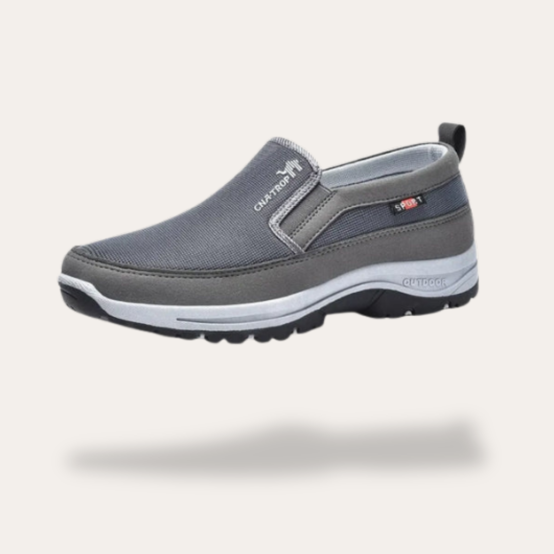Herren Slipper Freizeitschuhe orthopedico Textil rutschfest leicht | Vestea