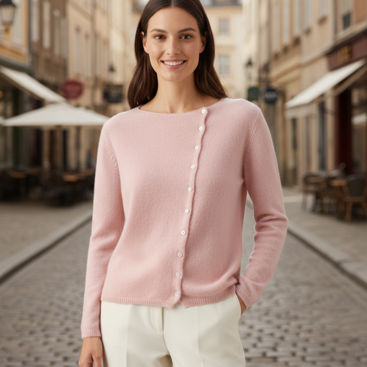 Damen Cardigan Asymmetrisch | Vestea