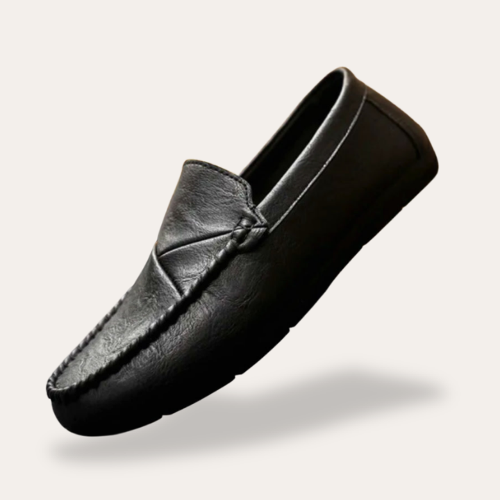 Orthopädische Leder Mokassins für Herren | Vestea
