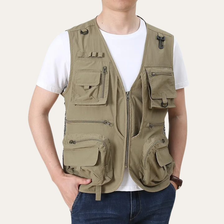 Funktionsweste mit Taschen für Herren | Vestea
