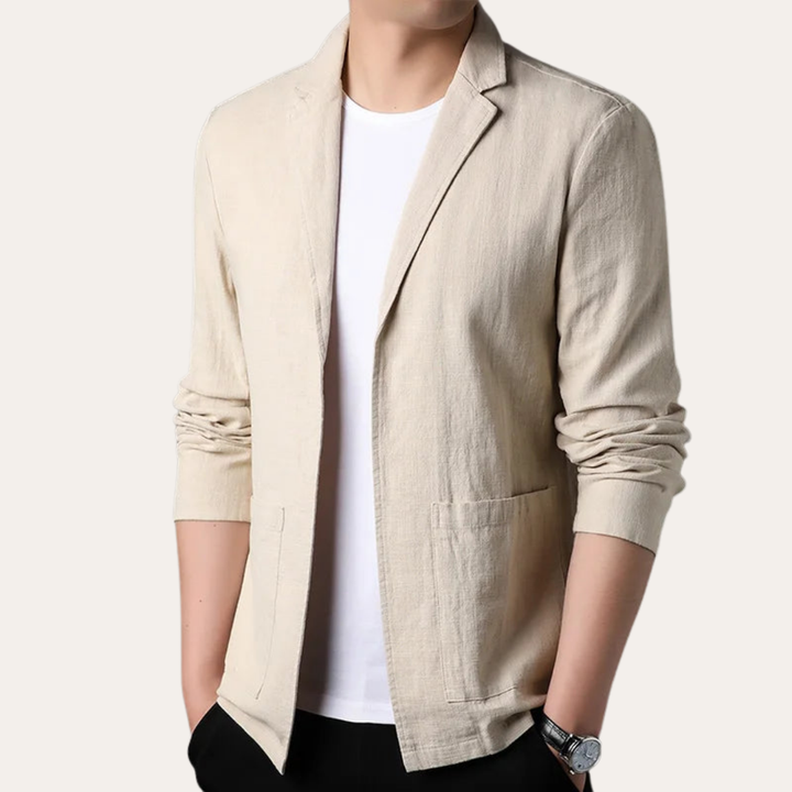 Herren Leinenblazer Slim Fit Modern | Vestea