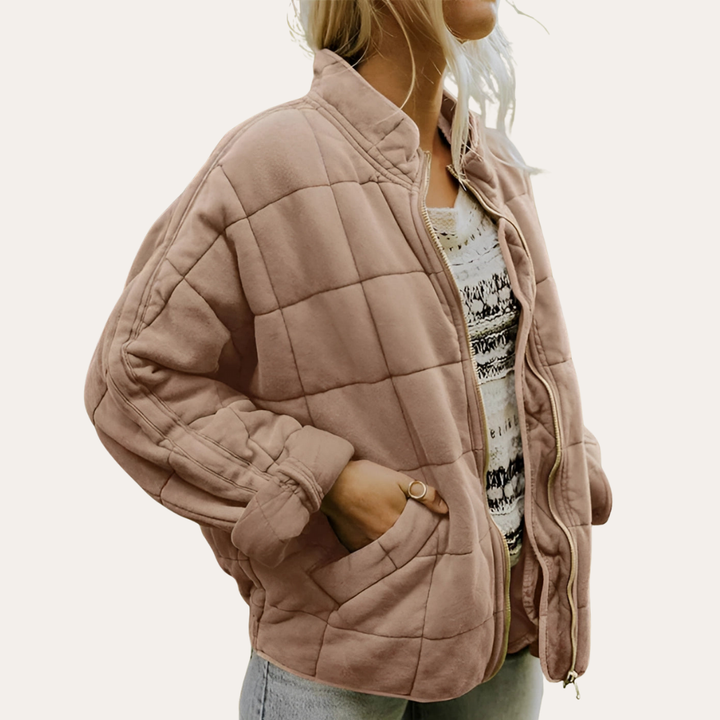Damen Steppjacke mit Reißverschluss | Vestea
