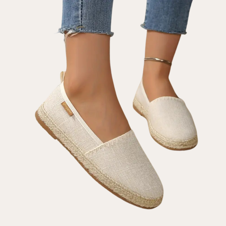 Orthopädische Espadrilles für Damen mit Jute-Sohle | Vestea