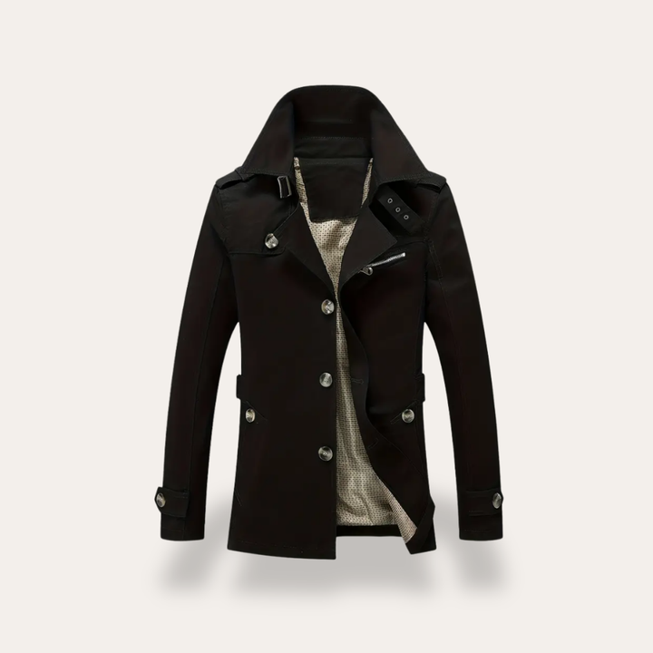 Herren Mantel Baumwolle Übergangsjacke | Vestea