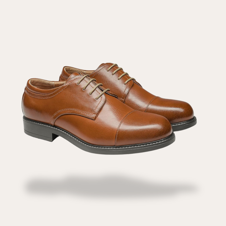 Herren Lederschuhe Schnürschuhe Elegante Scarpe Ortopediche | Vestea