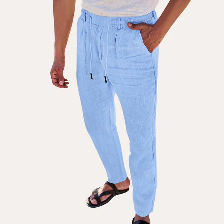 Lässige Herren Leinenhose  Atmungsaktive, bequeme für den Sommer | Vestea
