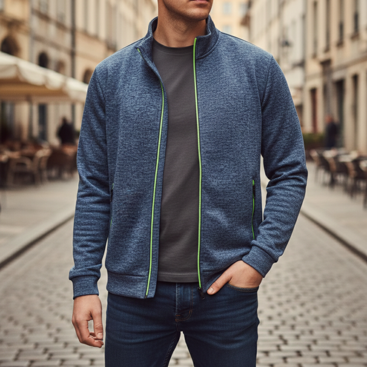 Bequeme Herren-Sportjacke mit Reißverschluss | Vestea
