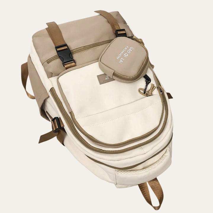 Moderner Damen Rucksack für Schule & Uni Großer Tagesrucksack Lässig | Vestea