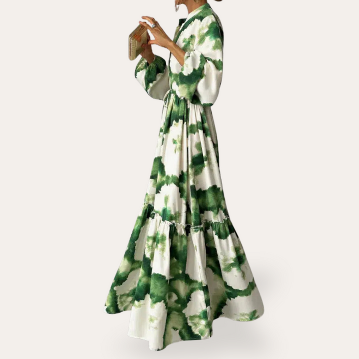 Damen Kleid mit Blumenmuster | Vestea