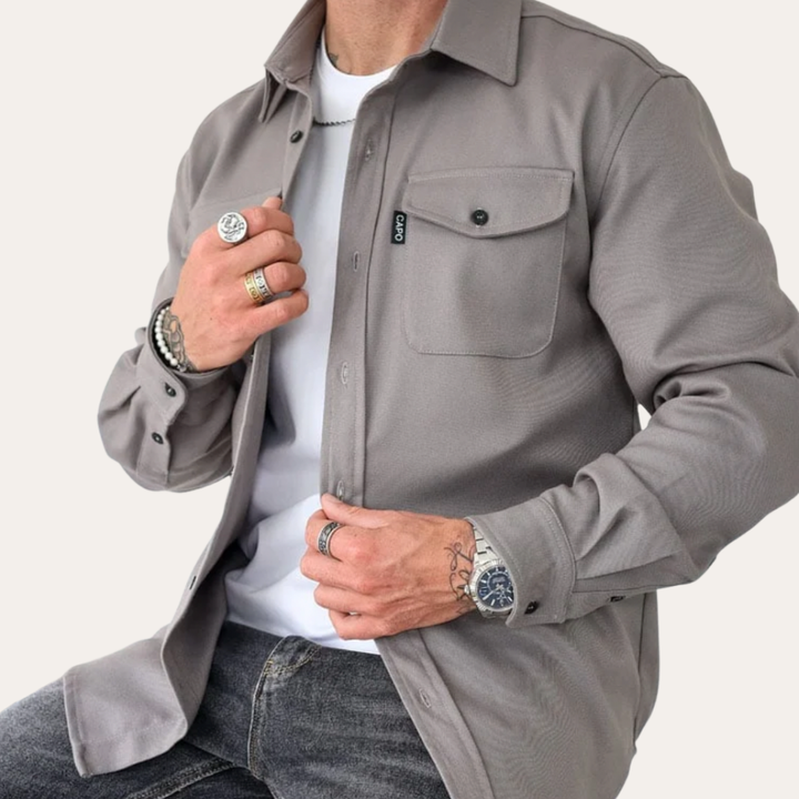Herren Freizeithemd Mit Brusttasche | Vestea