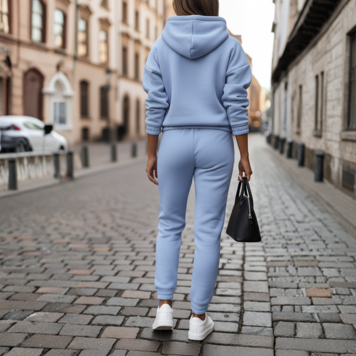 Damen Trainingsanzug aus Fleece-Stoff | Vestea