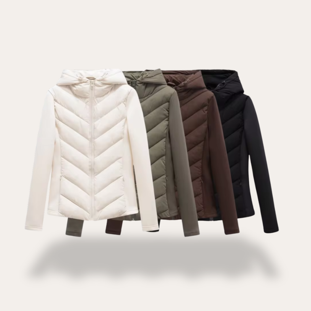 Damen Steppjacke mit Kapuze Leicht und Atmungsaktiv | Vestea