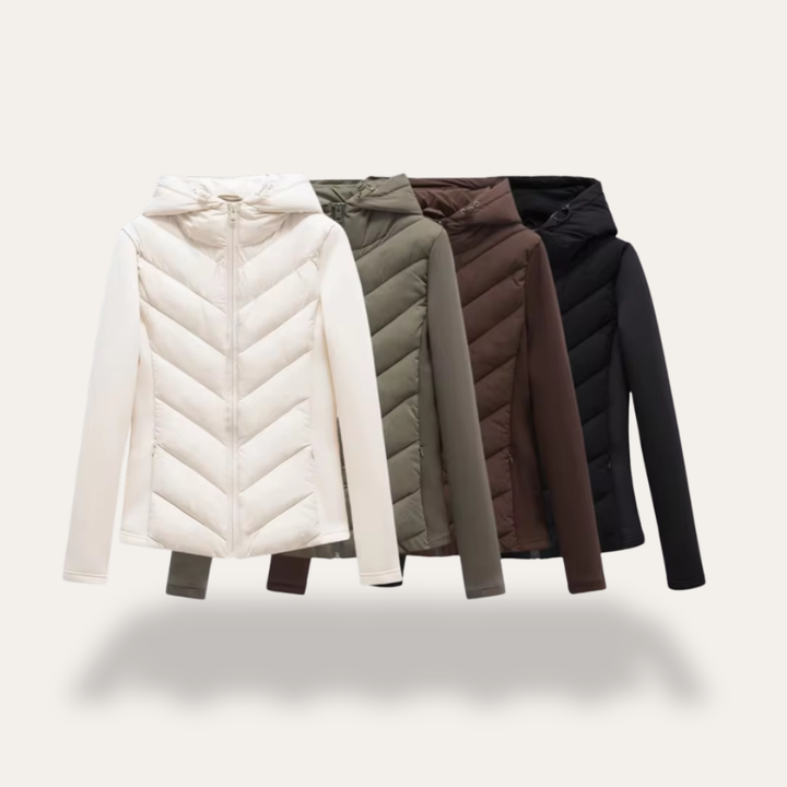 Damen Steppjacke mit Kapuze Leicht und Atmungsaktiv | Vestea