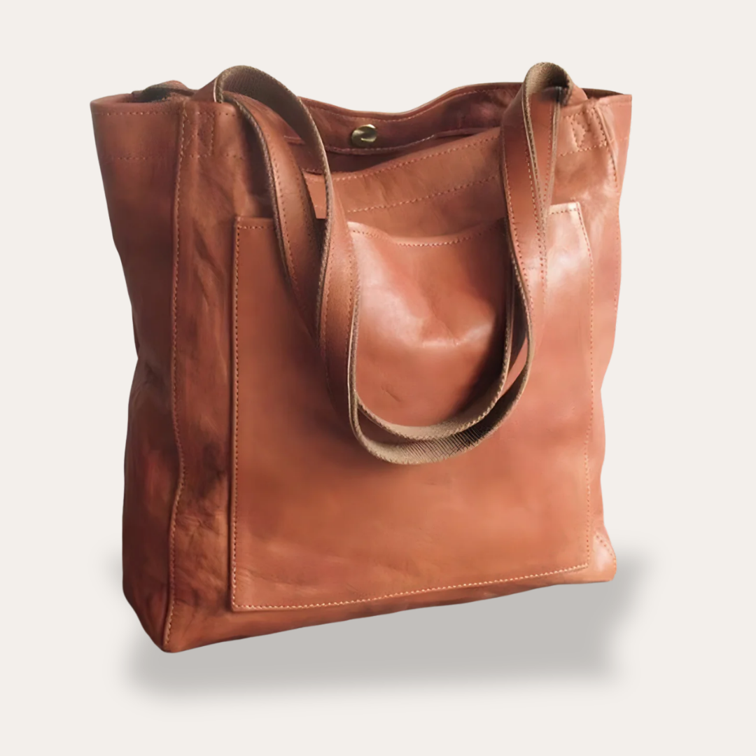 Damen Leder Tote Tasche | Vestea