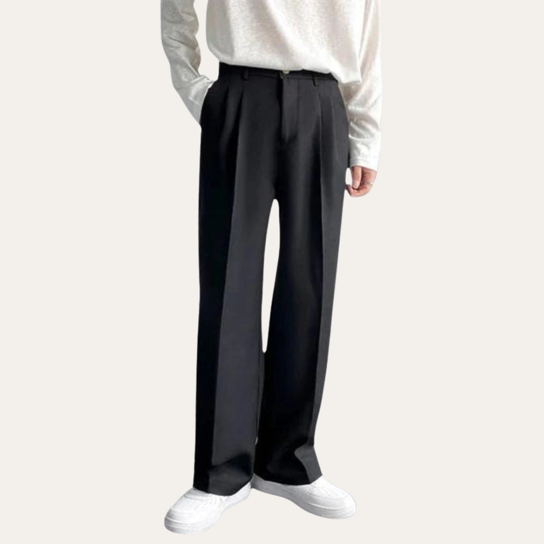 Herren Hochbundhose aus Wolle | Vestea