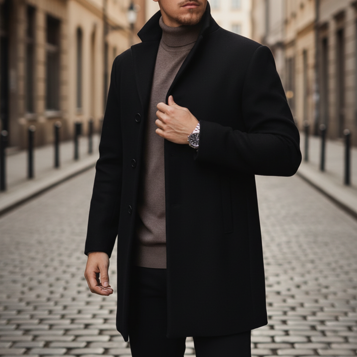 Herren Wintermantel Klassisch Elegant | Vestea