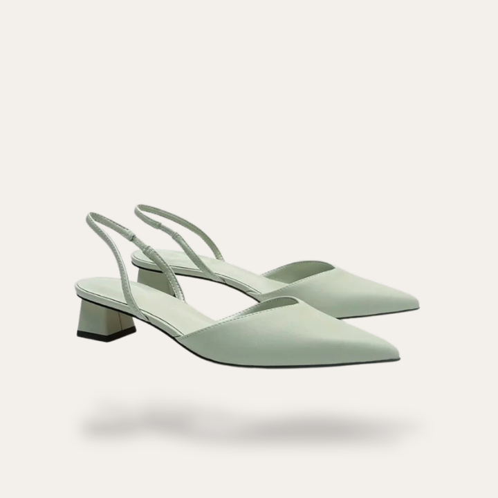 Damen Slingback Pumps mit Absatz Elegant | Vestea