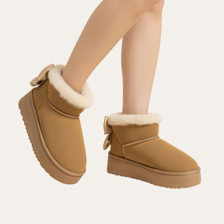 Orthopädische Damen Winter Stiefeletten mit Fellfutter | Vestea