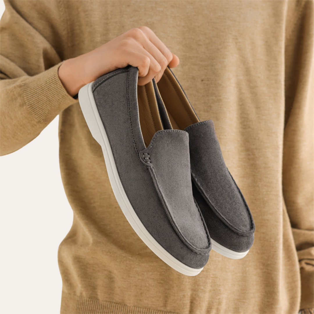 Orthopädische Wildleder Loafer Herren | Vestea
