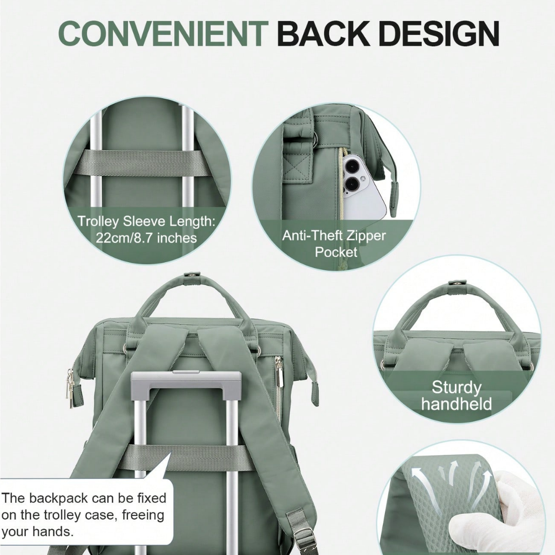 Damen Rucksack Backpack Laptop Tasche Reise Business | Vestea