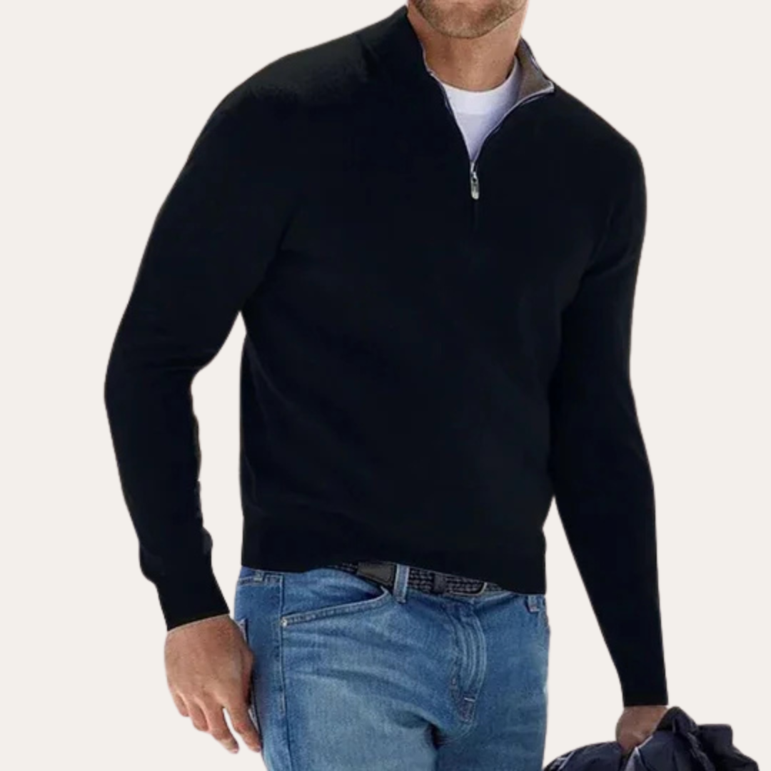 Zip-Up Pullover für Herren | Vestea