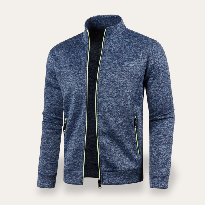 Atmungsaktiven Sportlichen Zip-Jacke für Herren | Vestea