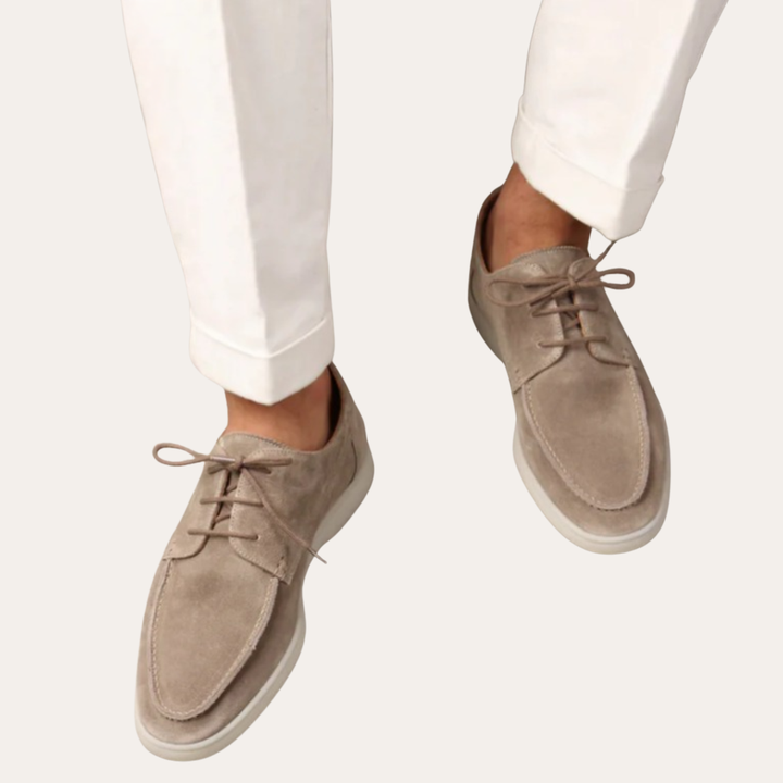Herren Orthopedico Wildleder Schnürschuhe Freizeit Halbschuhe | Vestea