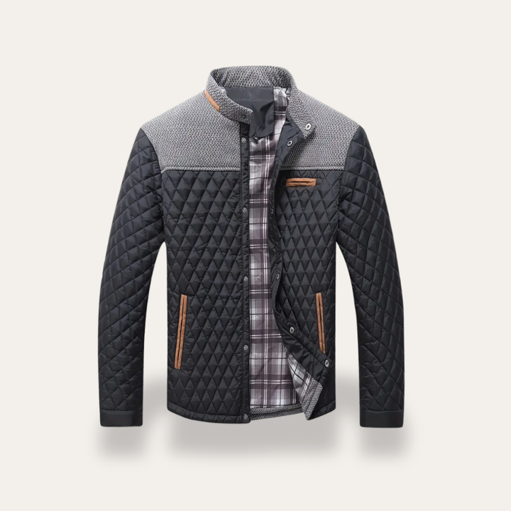 Herren Steppjacke Übergangsjacke Mehrfarbig | Vestea