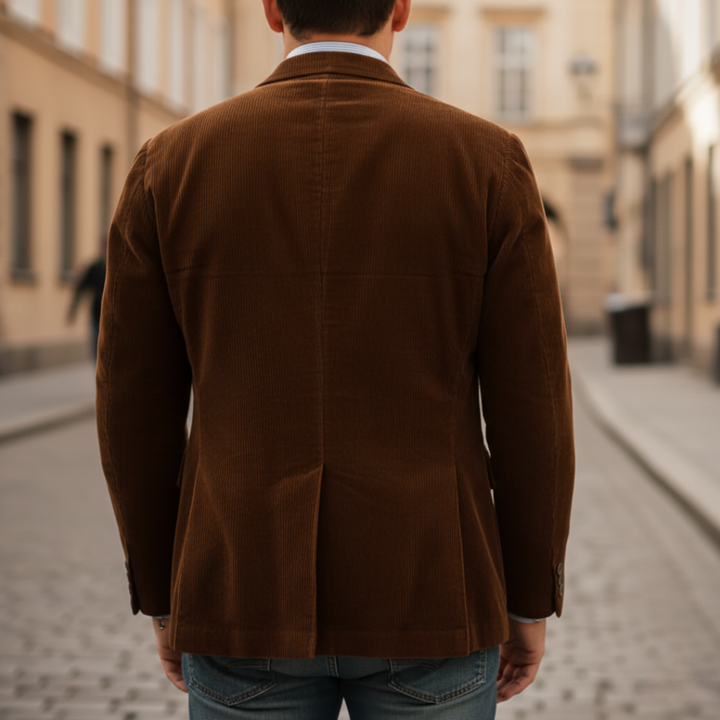 Herren Veloursjacke mit Weste | Vestea