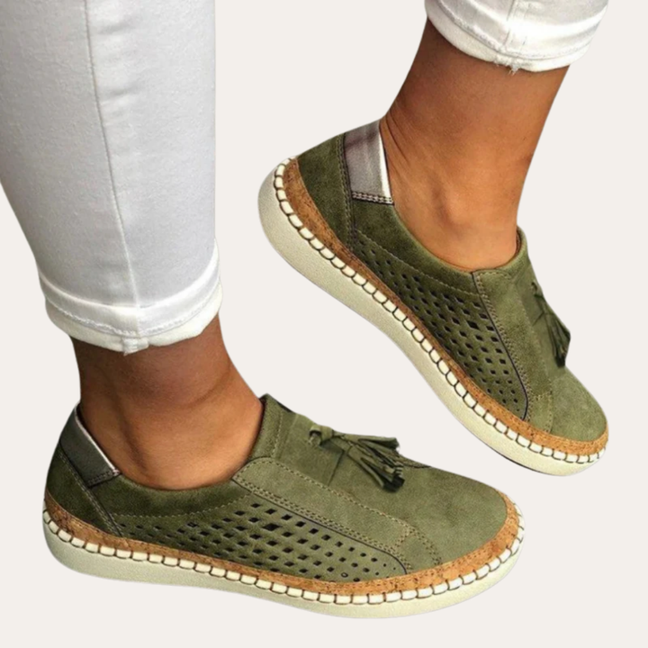Damen Slipper Orthopedico Leder Freizeitschuhe | Vestea