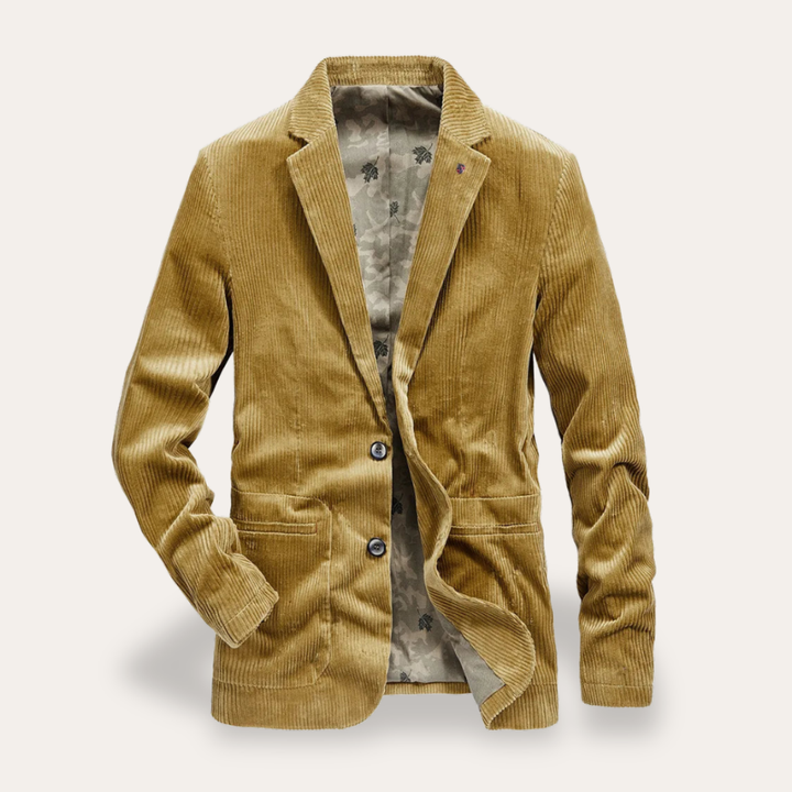 Herren Cordblazer mit Knöpfen und Innenfutter | Vestea