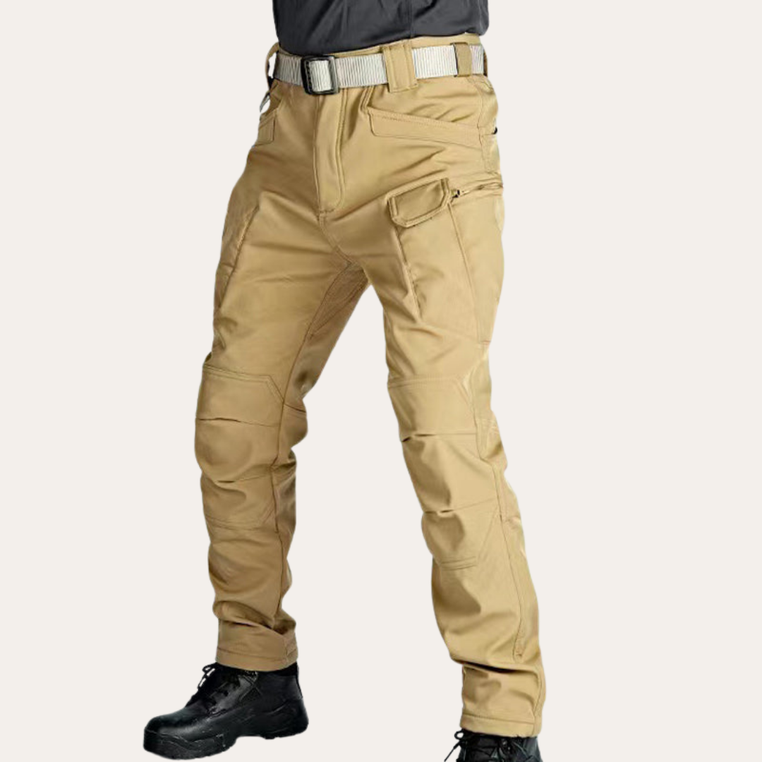 Herren Cargohose Outdoor Arbeitshose mit Taschen Funktionell Freizeit | Vestea