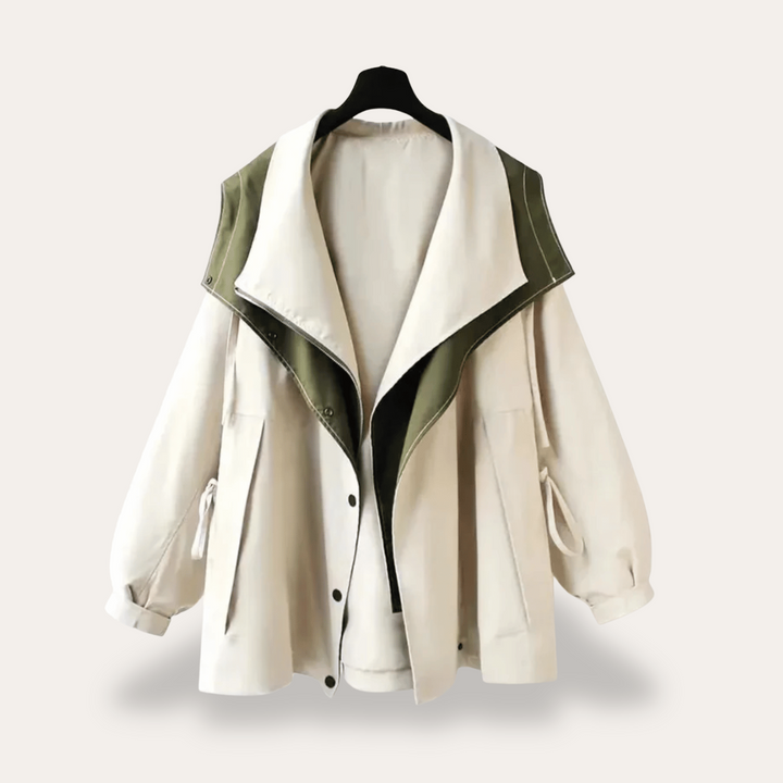 Damen Oversize Winterjacke mit Kapuze | Vestea