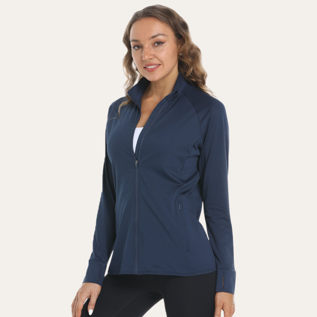 Leichte UV-Schutzjacke für Damen mit Langarm | Vestea