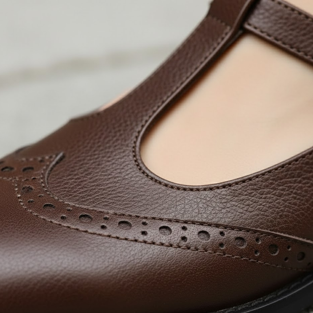 Chaussures à brides pour femmes Fermeture à boucle Semelle rembourrée