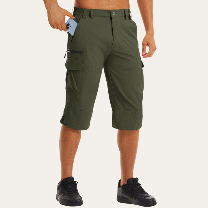 Herren 3/4 Sport-Shorts Mit Taschen | Vestea